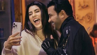  محمد رجب داخل ملاهي بأكتوبر من أجل مسلسل 