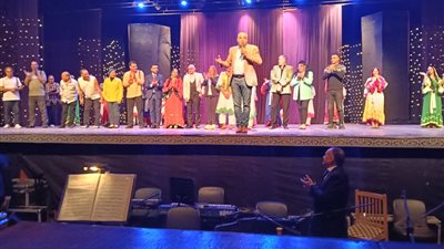 تامر عبد المنعم يفتتح الموسم الشتوي بالبيت الفني للفنون الشعبية