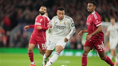 دوري أبطال أوروبا، تعادل سلبي بين ليفربول وريال مدريد في الشوط الأول