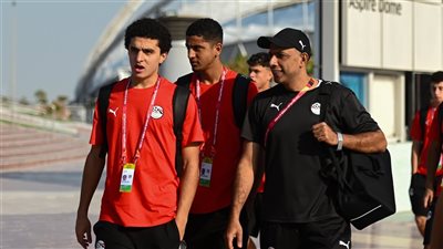 إحماء منتخب مصر استعدادا لمواجهة هايتي بكأس العالم للناشئين (فيديو)