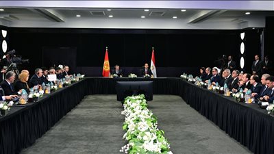 وزير الاقتصاد القيرغيزي من القاهرة: بلادنا جسر التجارة بين آسيا والشرق الأوسط