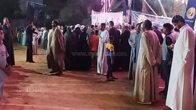 على أنغام المزمار البلدي، بدء مؤتمر القائمة الوطنية بقنا (صور)