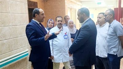 رئيس المؤسسة العلاجية يتفقد مستشفى مبرة المعادي لتأهيلها للاعتماد