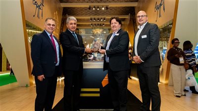 مصر تفوز بجائزة أفضل تصميم في بورصة لندن الدولية للسياحة WTM