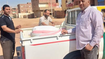  ضبط دقيق مدعم ونخالة معدة للتعبئة لتحقيق مكاسب غير مشروعة بالوادي الجديد