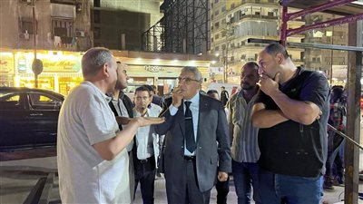 محافظ الدقهلية يتابع أعمال إنشاءات السوق الدائم بالمنصورة 