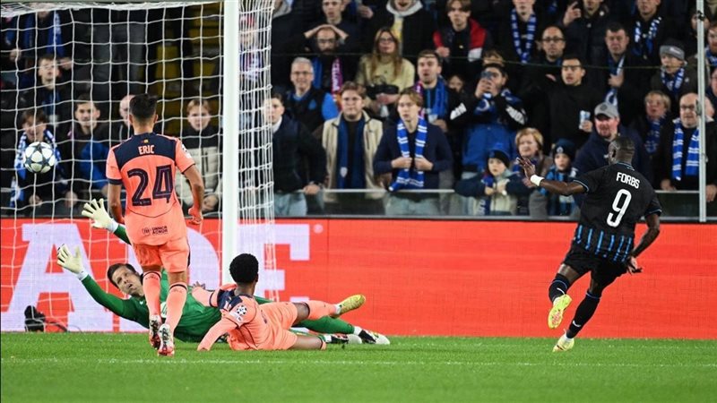 برشلونة وكلوب بروج
