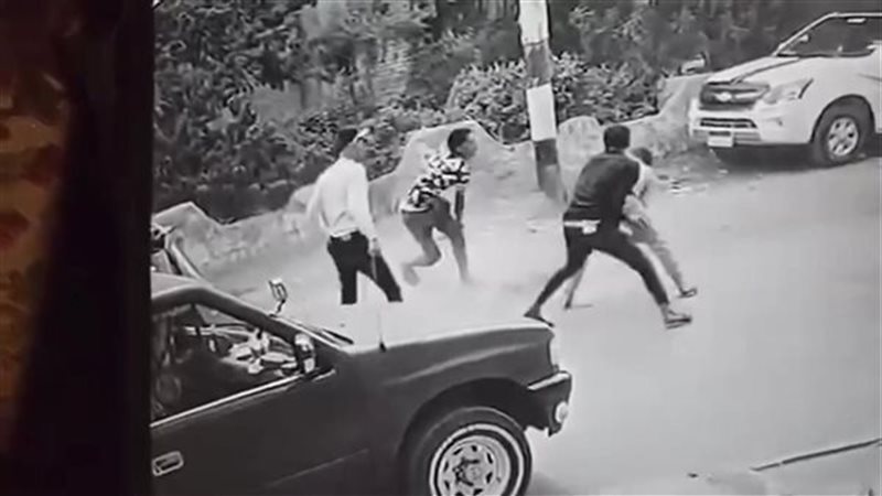 مشاجرة سائقي التوك