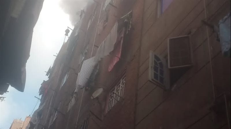 السيطرة علي حريق