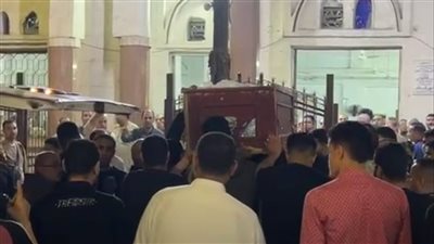 6 نعوش لأسرة واحدة، تشييع جثامين ضحايا حريق شقة شبرا الخيمة 