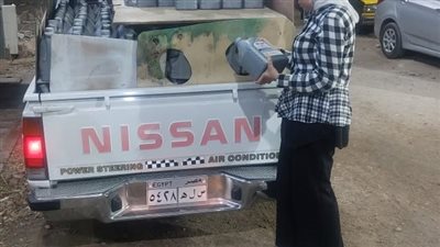 ضبط مياه ردياتير مجهولة المصدر فى الإسكندرية 