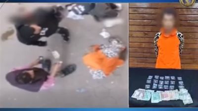 فيديو يقود الشرطة لضبط ديلر مخدرات فى شبرا الخيمة