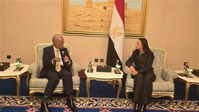 وزيرة التضامن تبحث مع نظيرها السنغافوري تبادل الخبرات في تنمية الطفولة المبكرة