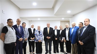 عاشور يتفقد مبنى 