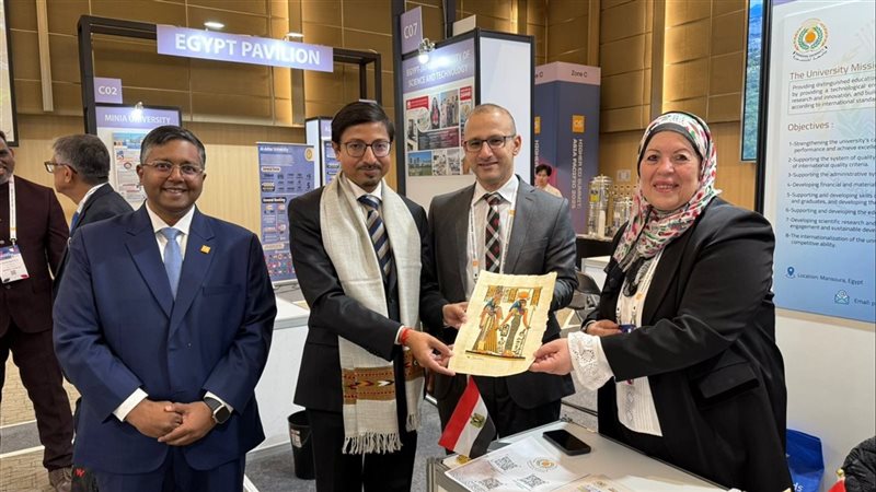 مشاركة جامعة المنصورة