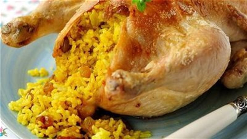 الفراخ المحشية 
