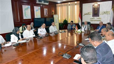 محافظ الأقصر يوجه برفع درجة الاستعداد لاستقبال انتخابات النواب