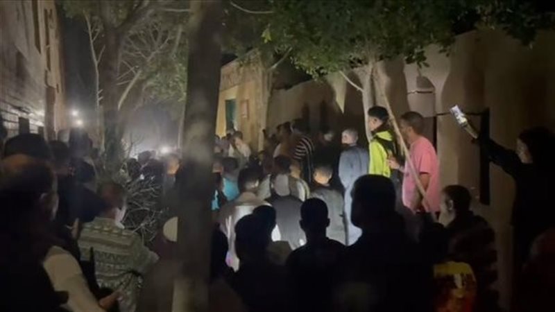 تشييع جثمان الطالب