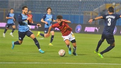 السوبر المصري، بلحاج يسجل هدف سيراميكا الأول في شباك بيراميدز 