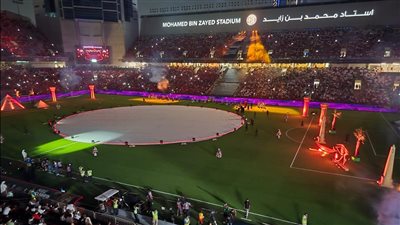 شاهد، حفل نهائي كأس السوبر المصري بين الأهلي والزمالك