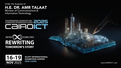 انطلاق فعاليات معرض ومؤتمر 2025 Cairo ICT الأحد المقبل 