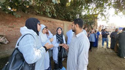 الطب البيطري بالقليوبية يواصل حملة التحصين لحماية الثروة الحيوانية