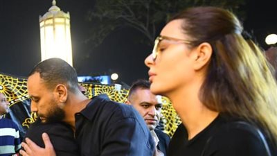 هنادي مهنا وأحمد خالد صالح يظهران معًا بعد شائعة انفصالهما