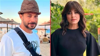 شريف سلامة وريهام عبدالغفور بمدينة الإنتاج من أجل سينجل مازر فازر 