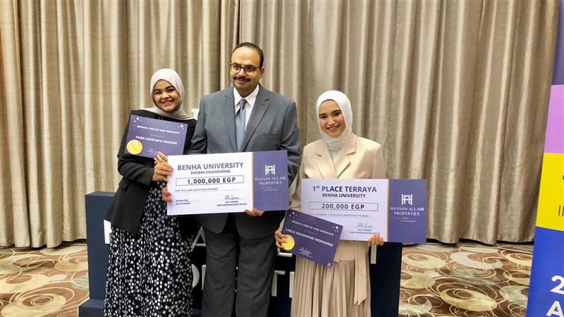 هندسة بنها تفوز بالمركز