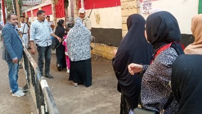 السيدات يتصدرن المشهد، إقبال ضعيف على لجان انتخابات النواب بدار الرماد والمسلة في الفيوم