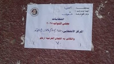 انتخابات مجلس النواب 2025، إقبال ضعيف في لجنة الإمام مالك بدير البرشا بالمنيا