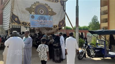 إقبال ملحوظ من الناخبين على لجان الاقتراع في نصر النوبة بأسوان (صور)