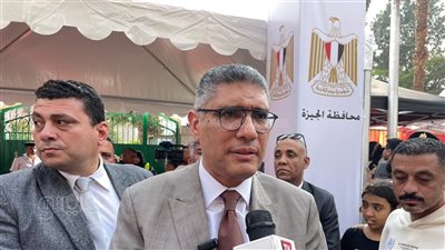 محافظ الجيزة: نعمل منذ أسبوعين لتهيئة اللجان لاستقبال الناخبين (فيديو وصور)