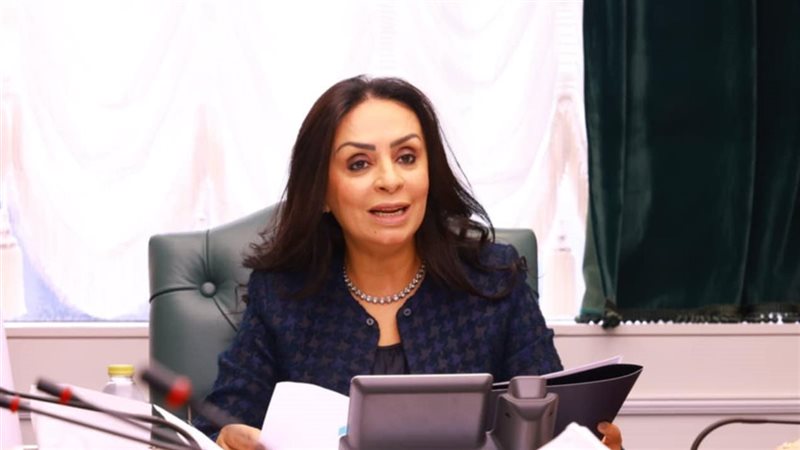 مايا مرسي وزيرة التضامن،