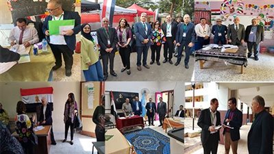 العربية لحقوق الإنسان والبعثة الدولية يتابعان الانتخابات في 7 محافظات 