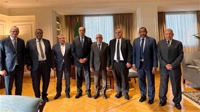الأمين العام المساعد لجامعة الدول العربية يلتقي وفد اتحاد المقاولين العرب