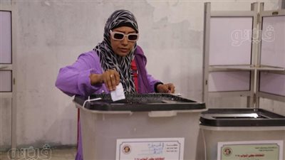 توافد الناخبين على لجنة الشهيد عامر عبد المقصود بالدقي في انتخابات مجلس النواب (صور)