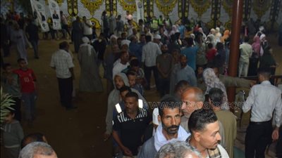 قبل غلق باب التصويت، إقبال كبير من الناخبين على لجان النواب ببني سويف