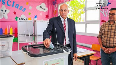 رئيس مياه الإسكندرية يدلي بصوته بانتخابات النواب ويتابع سير العملية الانتخابية من مركز السيطرة والتحكم