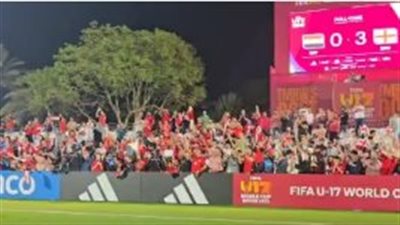 جماهير مصر تدعم لاعبي الفراعنة رغم الخسارة أمام إنجلترا بالثلاثة (فيديو)