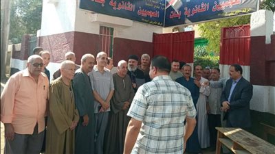 انتخابات النواب، العاملون بتعليمية أبشواي يصوتون في لجان طبهار والعجميين