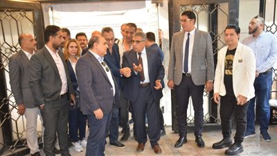 محافظ الدقهلية يستقبل مساعد وزير الثقافة لتفقد أعمال تطوير قصرالمنصورة