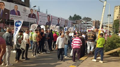 هدوء وانتظام في عملية التصويت بلجنة المدرسة الرسمية للغات بحدائق الأهرام 