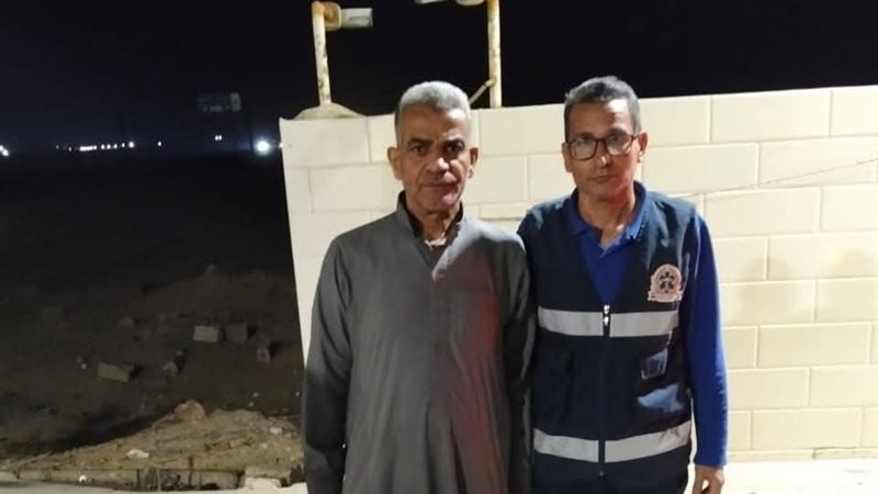 مسعف بالمنيا يعيد