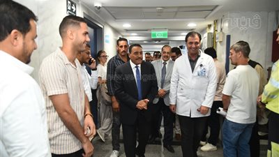 جولة تفقدية لمحافظ مطروح بمستشفى العلمين النموذجي