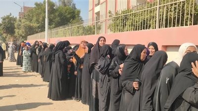 المنظمة المصرية لحقوق الإنسان ترصد إقبالًا لافتًا للسيدات في عدد من محافظات المرحلة الأولى