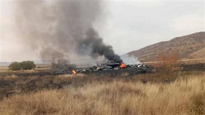 تركيا: 20 شخصا كانوا على متن طائرة الشحن العسكرية التي تحطمت في جورجيا