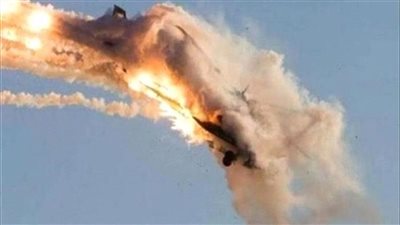  لحظة تحطم طائرة عسكرية تركية على متنها 20 شخصا في جورجيا (فيديو)