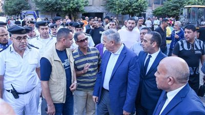 محافظ الإسكندرية يوجه برفع الإشغالات وإزالة الحواجز بمدخل شارع الفلكي