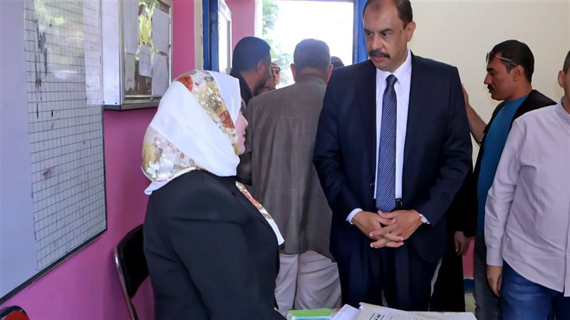 محافظ سوهاج يتفقد